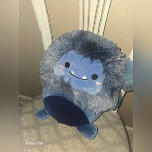 NWT Squishmallows Dani The Navy Blue Bigfoot 11" Stuffed Plush